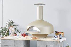 White Outdoor Pizza Oven